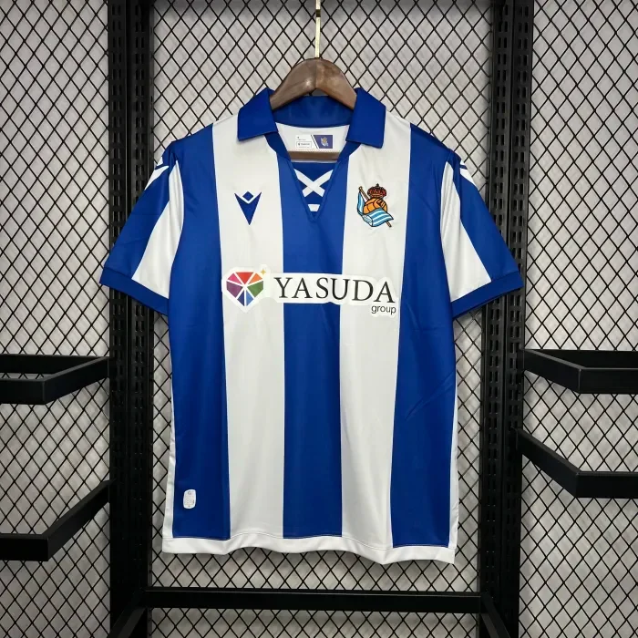 Real Sociedad Home Kit 24/25 Football Jersey 1:1 Thai quality