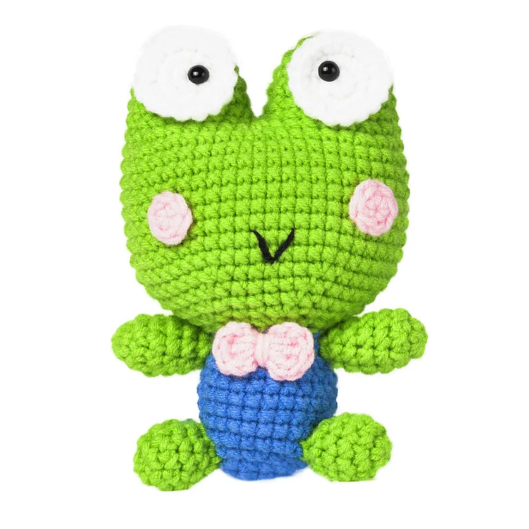 YarnSet - Crochet Kit For Beginners - Large-headed Frog