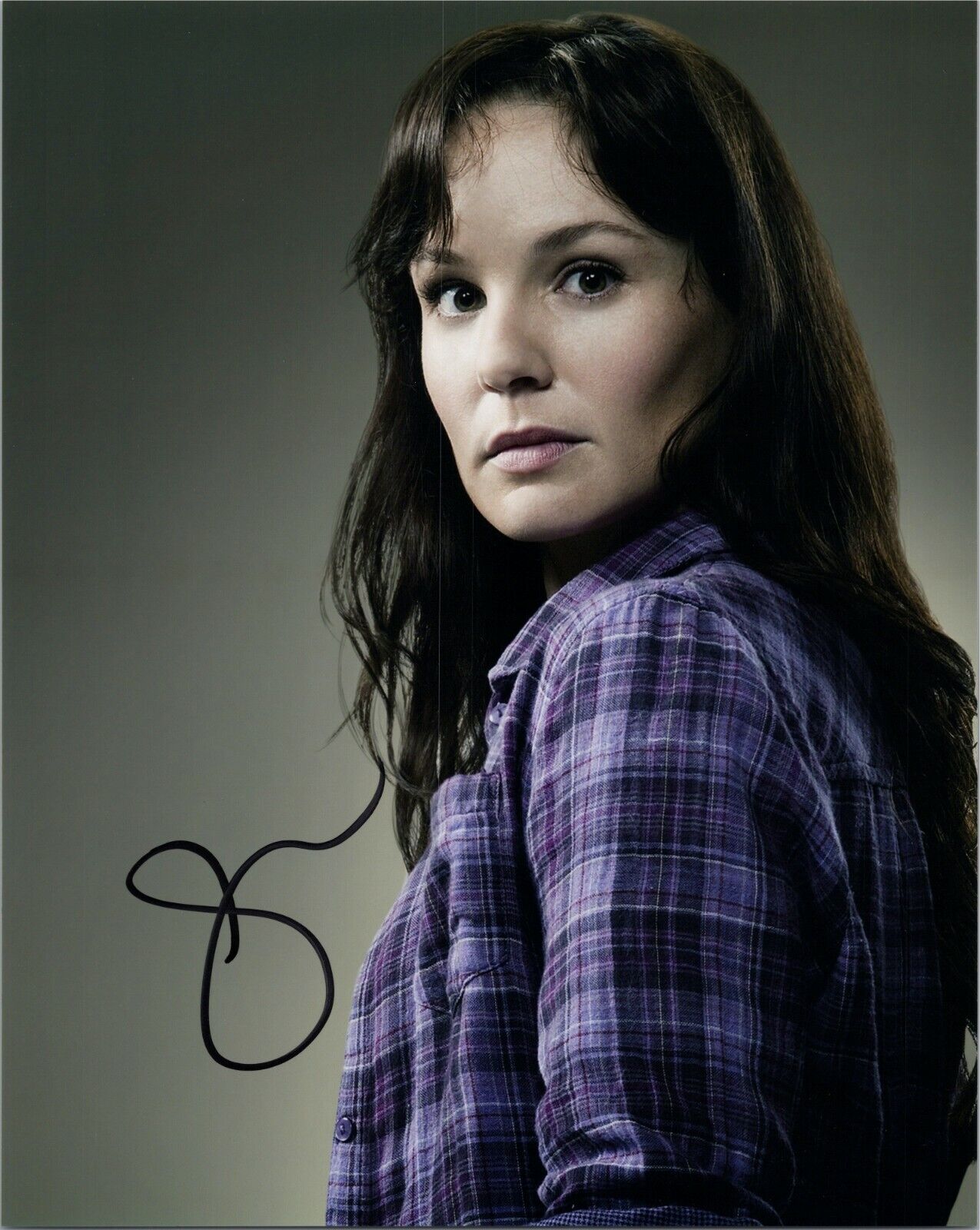 ~~ SARAH WAYNE CALLIES Authentic Hand-Signed THE WALKING DEAD