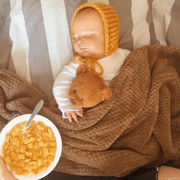 19'' Handmade Maizonet Asleep Realistic Reborn Baby Doll Boy - Reborn Shoppe