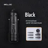 BELLOC titanium alloy ratchet screwdriver retro edc with built-in bit and portable multi-functional combination tool