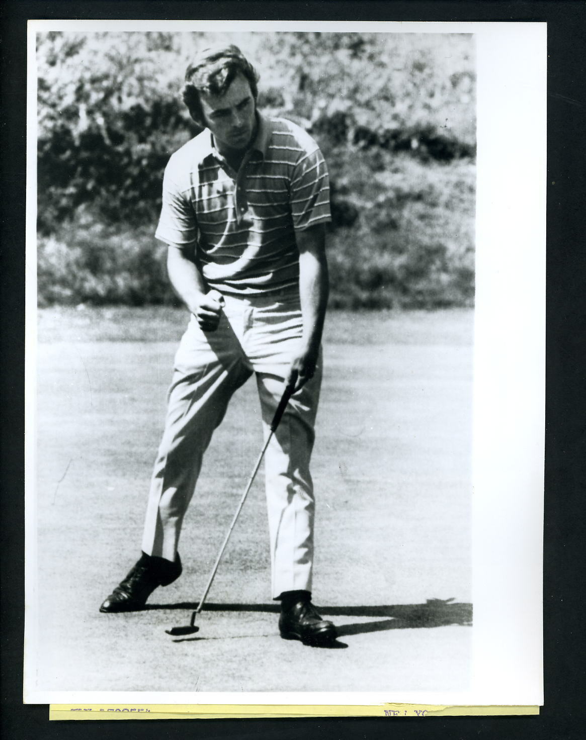 Tony Jacklin 1971 British Open Press Photo Poster painting at Royal Birkdale Golf Club Southport