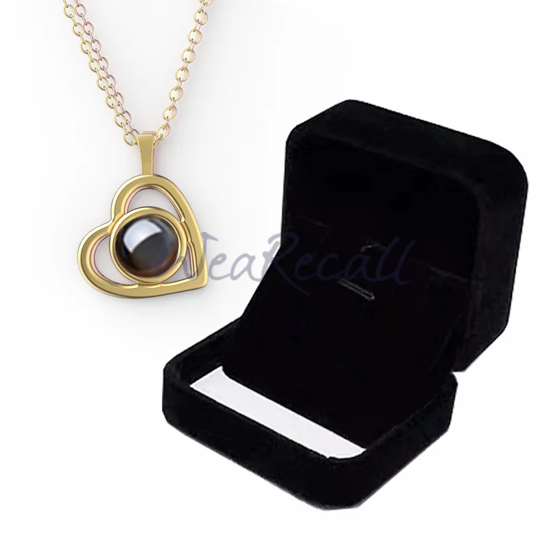 New Projector Picture Custom Personalized Photo Necklace Best Mother's Day Gift  wetirmss