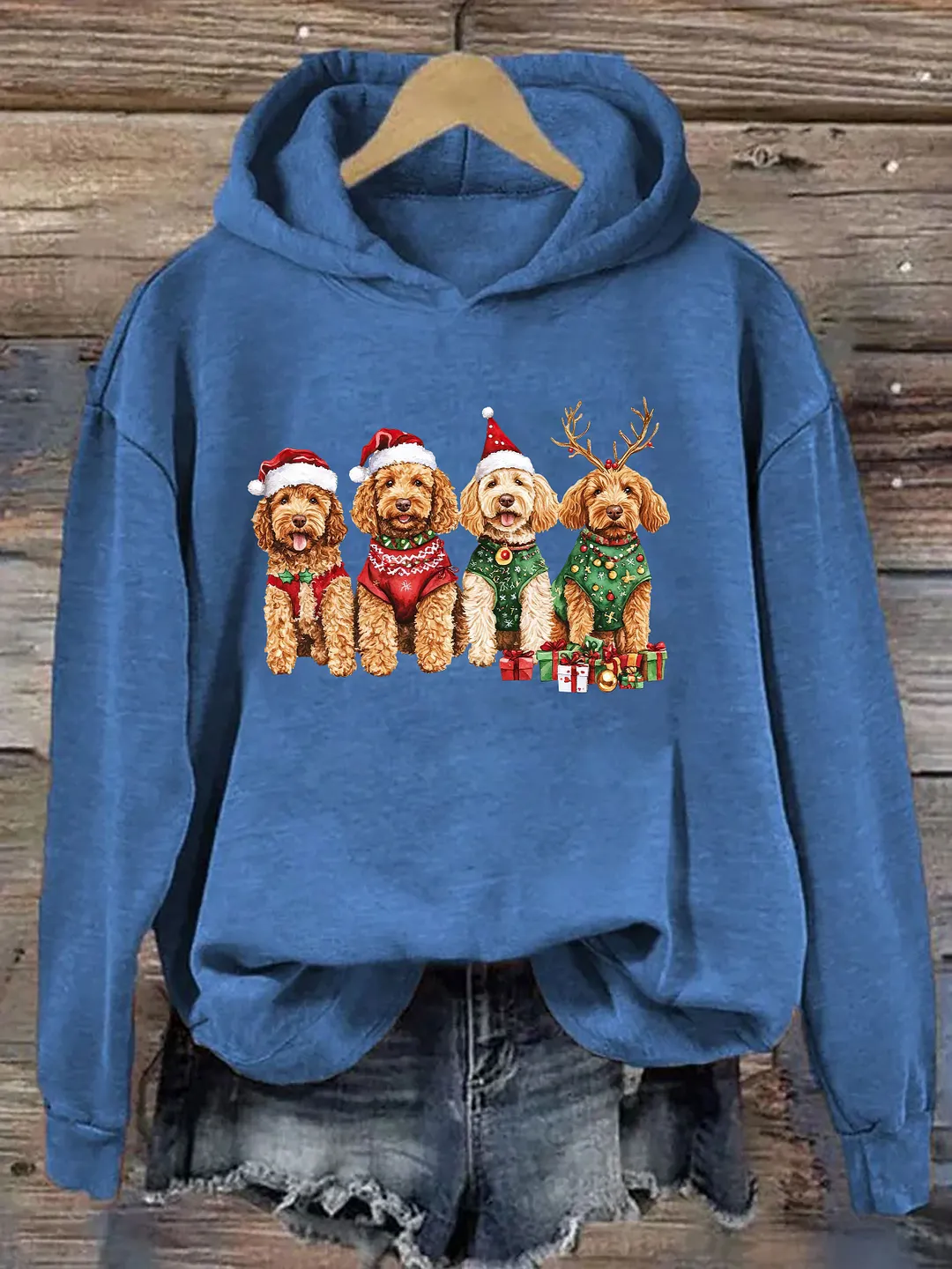 Christmas Dog Hoodie