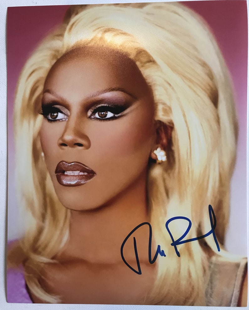 RuPaul Signed Autographed Glossy 8x10 Photo Poster painting - COA Matching Holograms