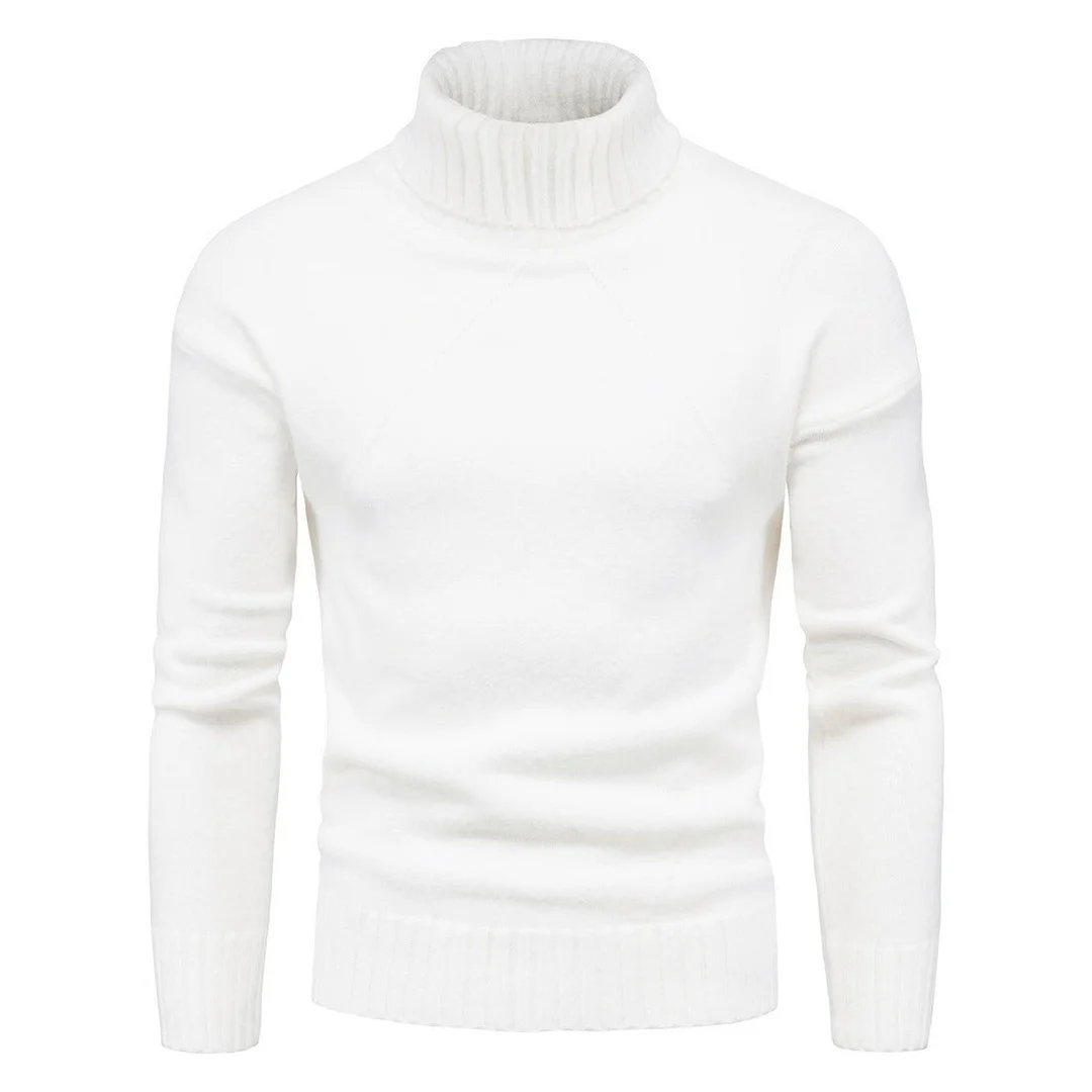 Men's High Neck Fashion Knitwear