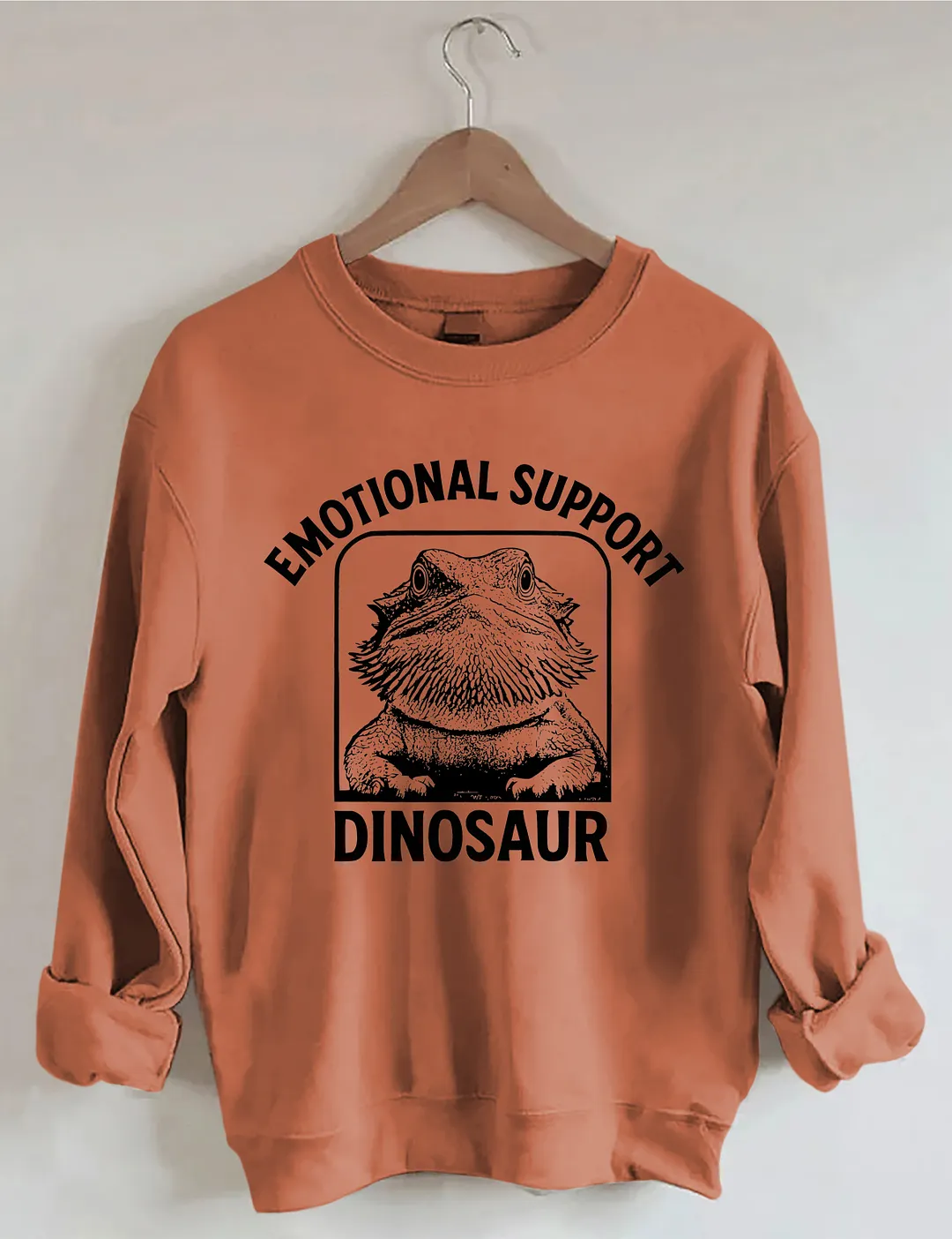 Emotional Support Dinosaur Sweatshirt