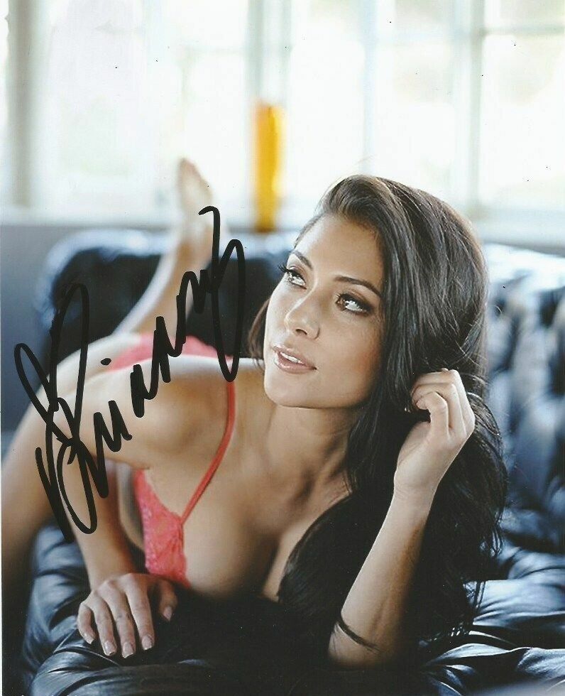 Arianny Celeste Autographed Signed 8x10 Photo Poster painting ( UFC ) REPRINT ,