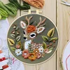 Flower Fawn-Embroidery Kit
