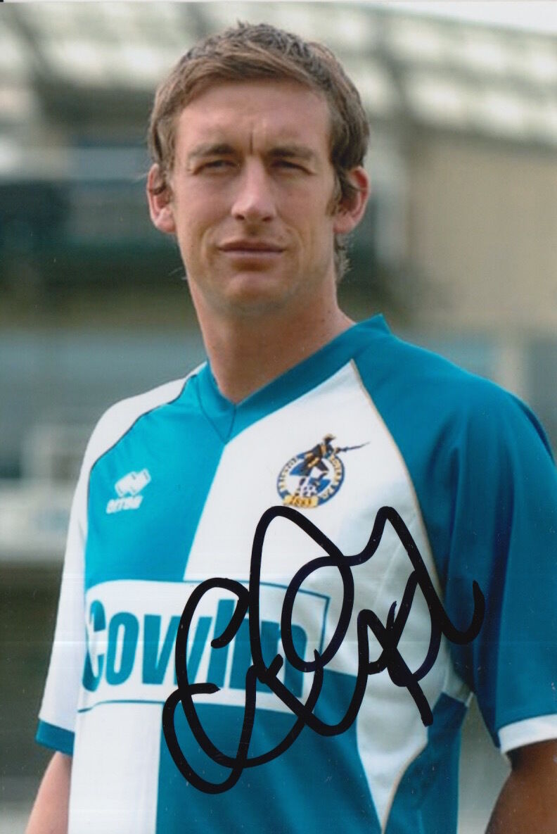 BRISTOL ROVERS HAND SIGNED CRAIG HINTON 6X4 Photo Poster painting 1.