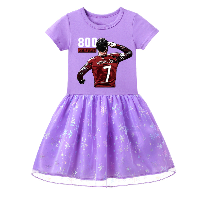 Mayoulove Cristiano Ronaldo Kids' Dress - Cool Soccer Star Outfit for Boys  Girls, Perfect for Playtime  Parties-Mayoulove