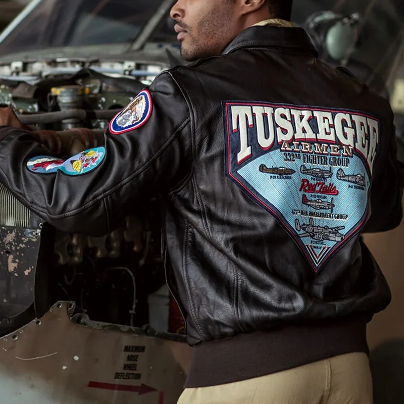 Vintage Tuskegee Airmen A-2 Jacket