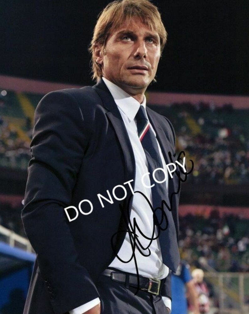 ANTONIO CONTE 8 x10 20x25 cm Autographed Hand Signed Photo Poster painting