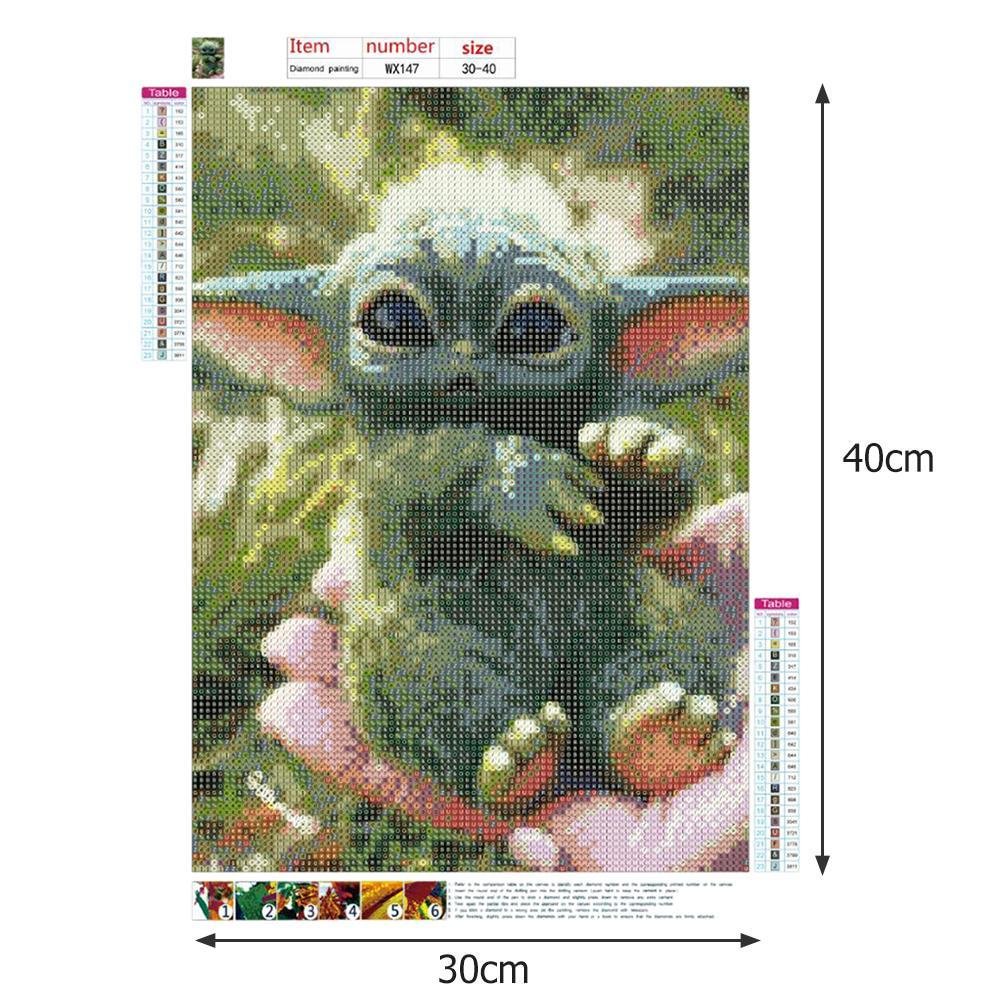 Full Round Diamond Painting Yoda