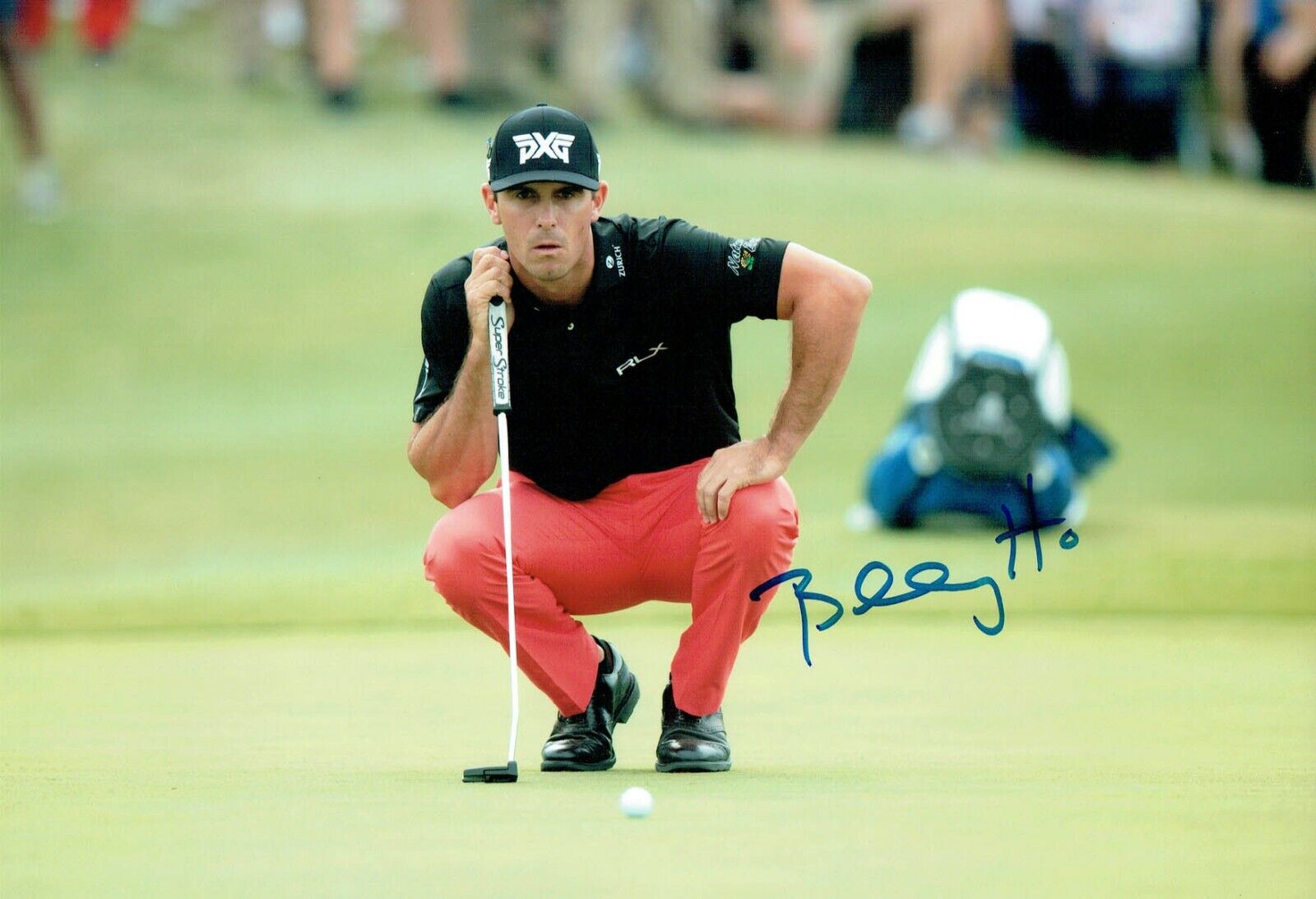 Billy HORSCHEL Signed 12x8 Photo Poster painting 3 Byron Nelson Golf Winner Autograph AFTAL COA