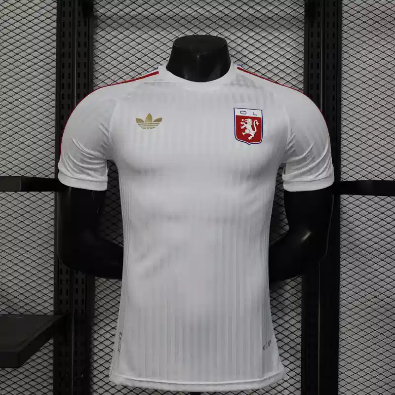 25/26 Player Lyon Special Edition White Soccer Jersey