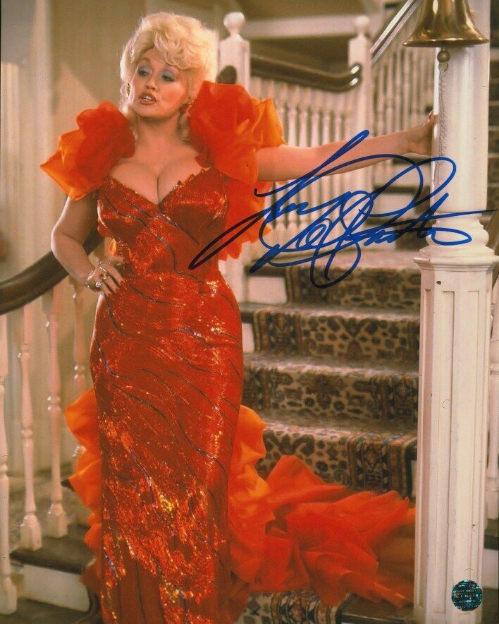 DOLLY PARTON Autographed Original 8x10 Photo Poster painting LOA TTM