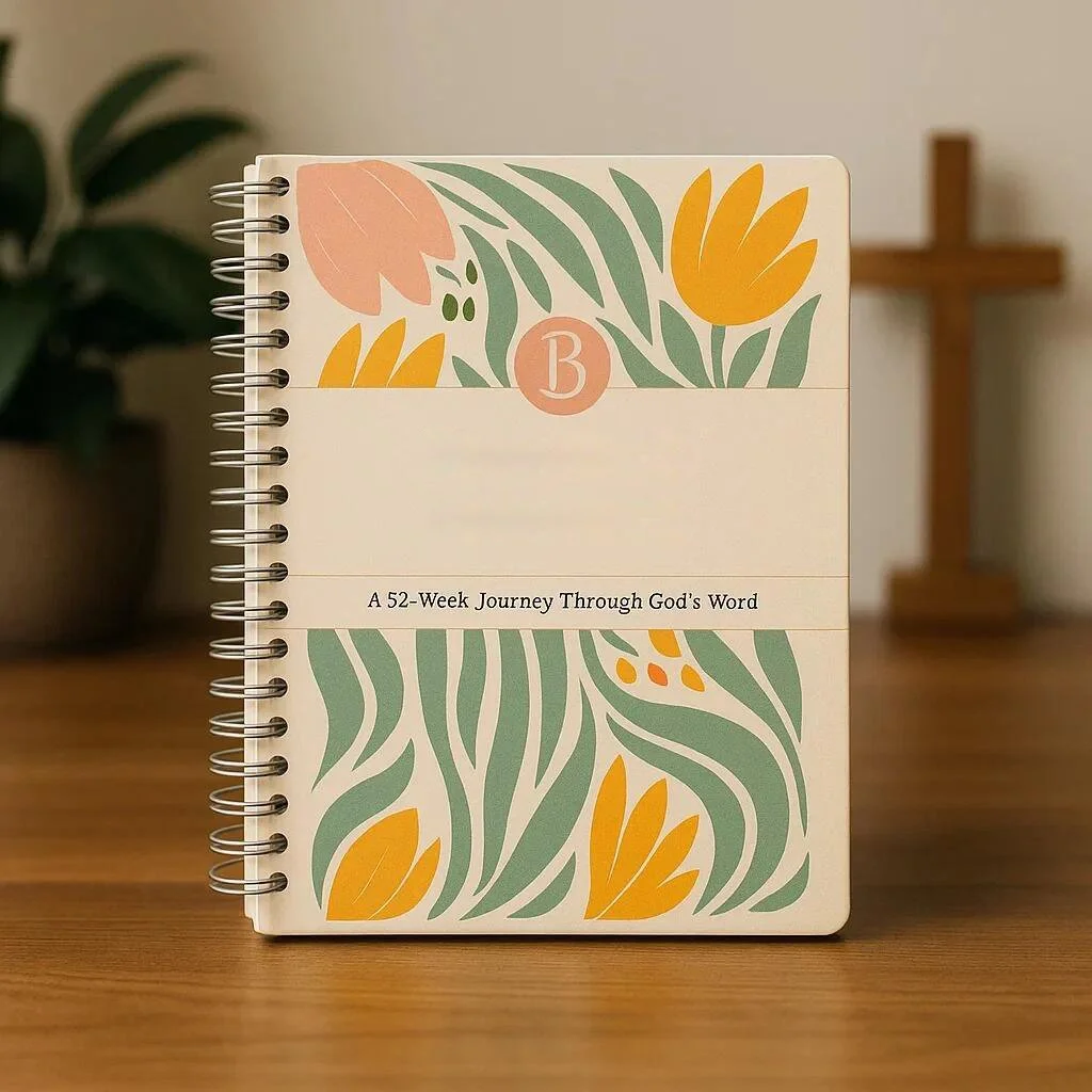 A 52-Week Study Hardcover Notebook