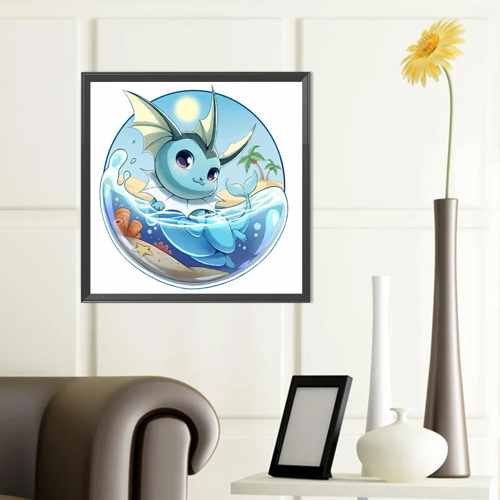 Diamond Painting - Full Round Drill - Pokemon(Canvas|40*40cm)