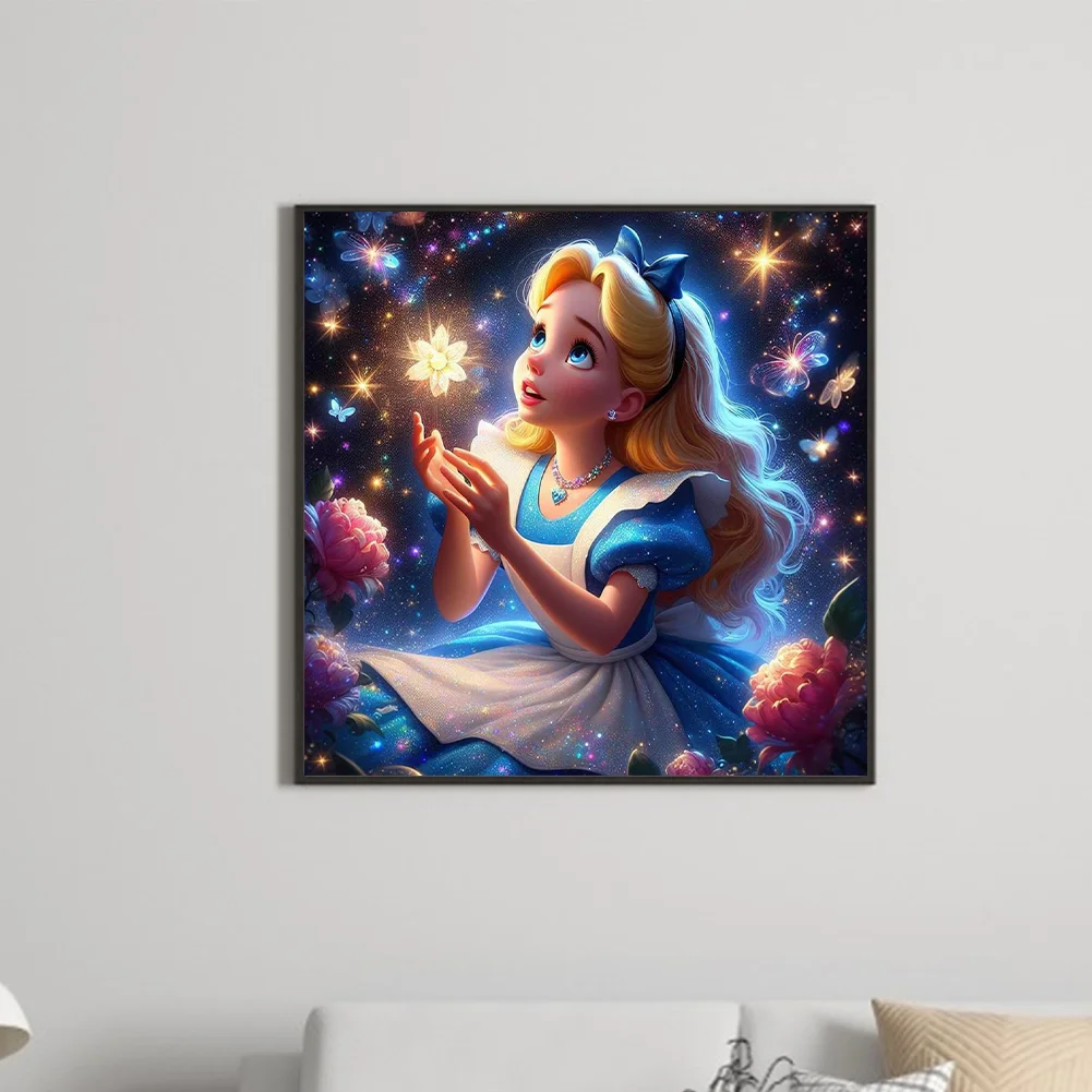 Diamond Painting - Full Round Drill - Alice(Canvas|50*50cm)