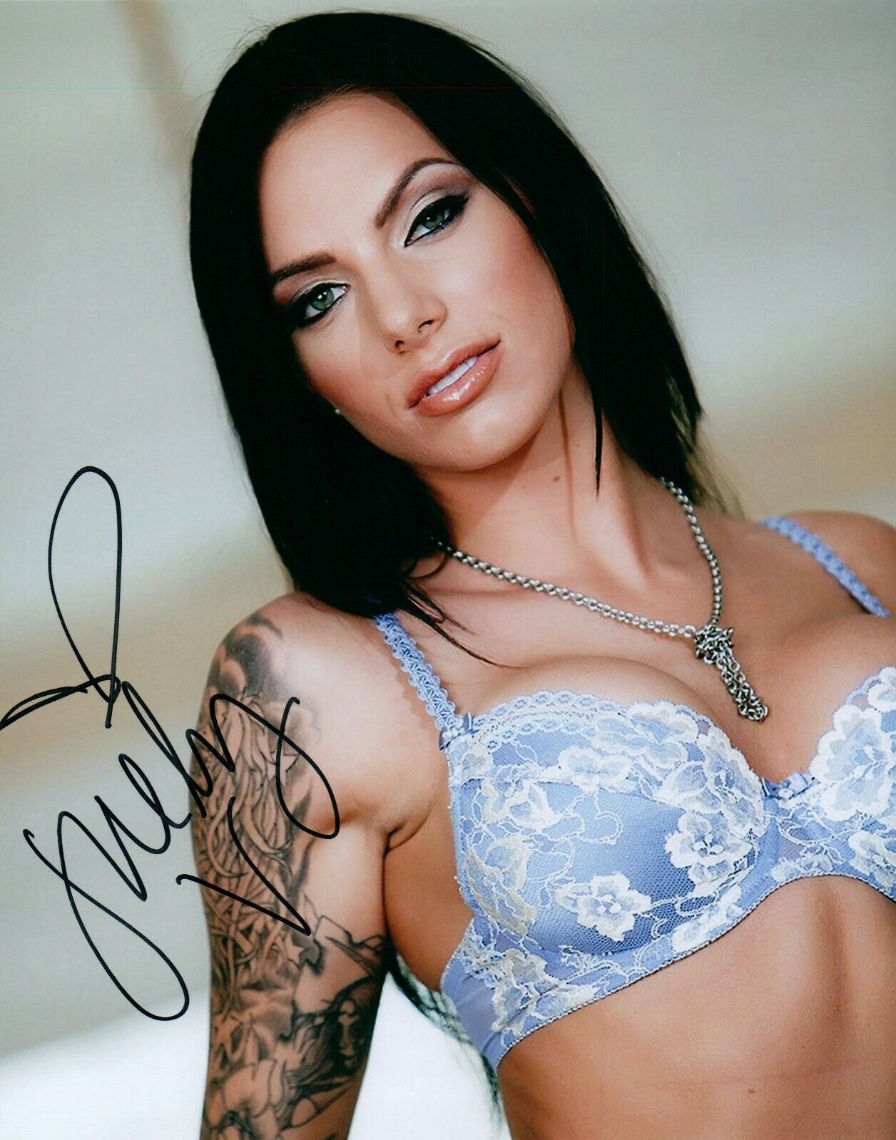 Juelz Ventura Super Sexy Hot Signed 8x10 Photo Poster painting Adult Model COA 7