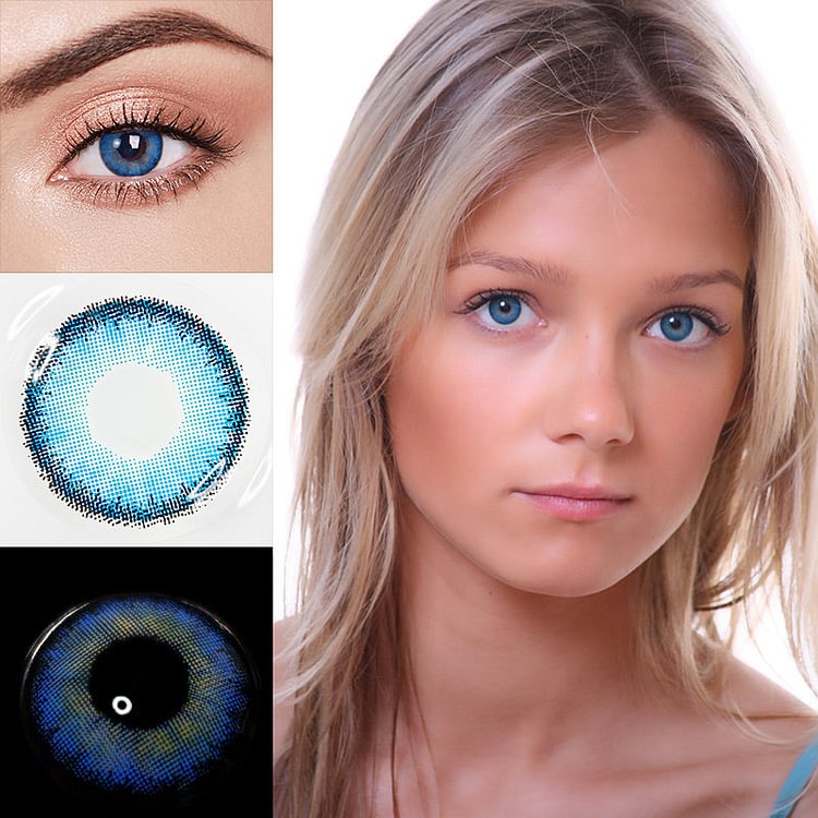 Egypt Blue Colored Contact Lenses