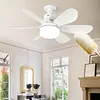 40w/200-2000lm Small Ceiling Fan with Lights with Remote Control Breeze Fan Light Three Color Temperature Options for Living Room Study & Household Use