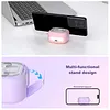 For Samsung Galaxy Buds 4 Pro Protective Cover with Holder Headphone Protective Case Lock Design Anti Drop Wireless Headphone Cover Full-Body Protection Shell