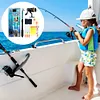 Sea Fishing Rod Set Telescopic Fishing Rod Pole with Reel Hook Soft Tube Float