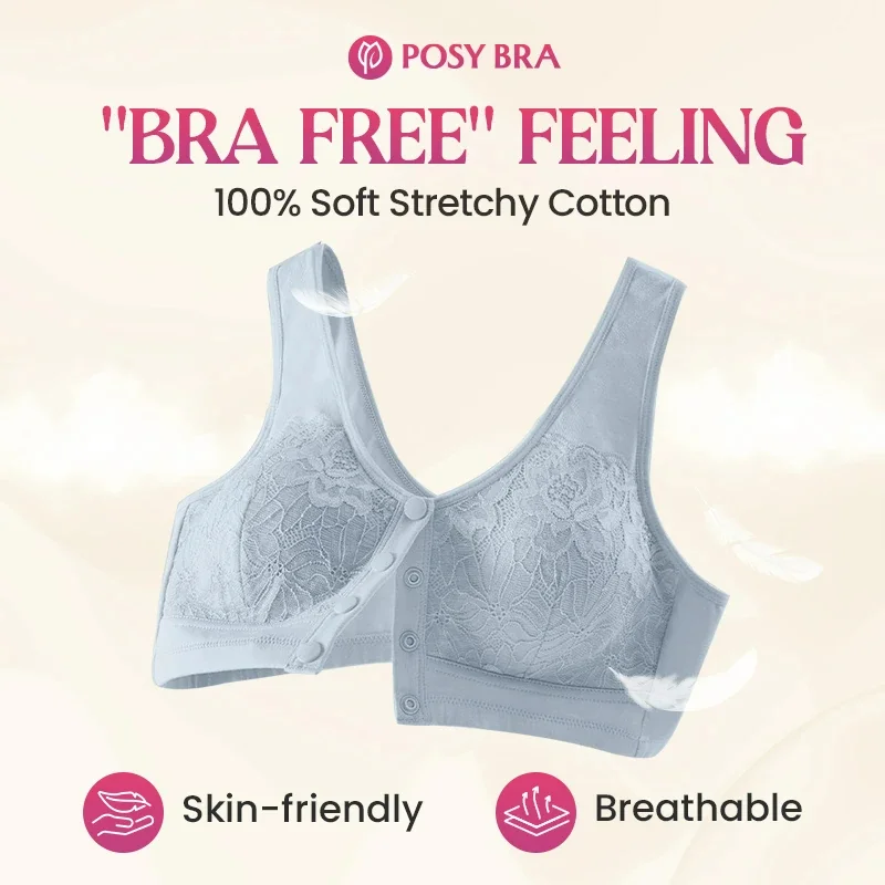Posy Bra - 80% OFF - Magic Comfort Front Closure Shaping Bra for Seniors