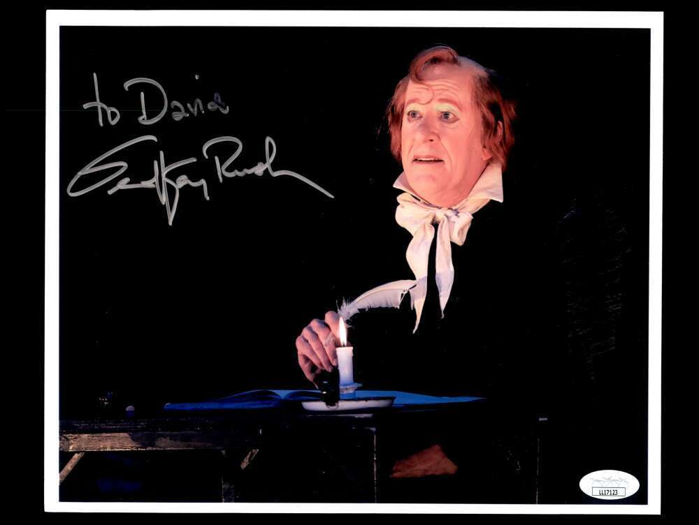 Geoffrey Rush JSA Coa Signed 8x10 Photo Poster painting Autograph