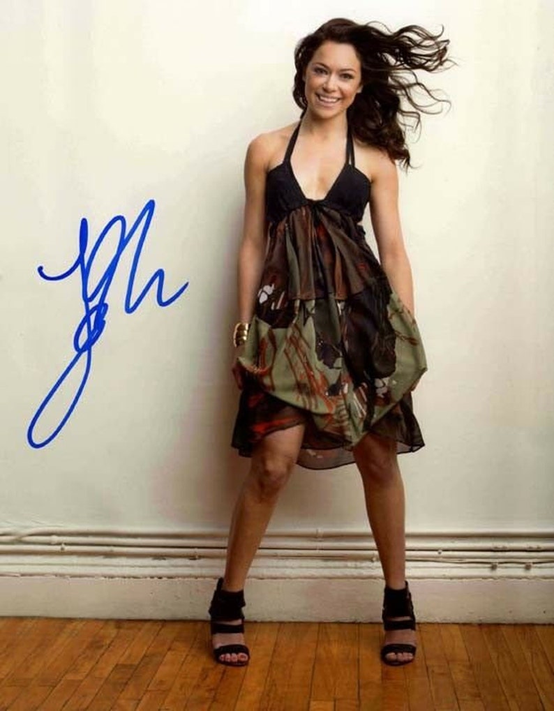 Tatiana maslany signed autographed 11x14 Photo Poster painting