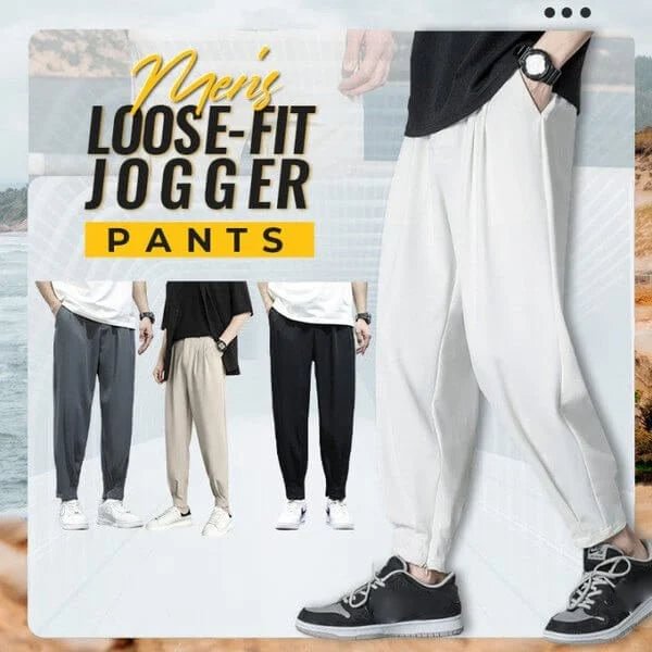 Men's Super Cooling Loose-Fit Jogger Pants
