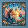 Diamond Painting -5D Full Round Drill Elf Beauty Butterfly(40x40cm)