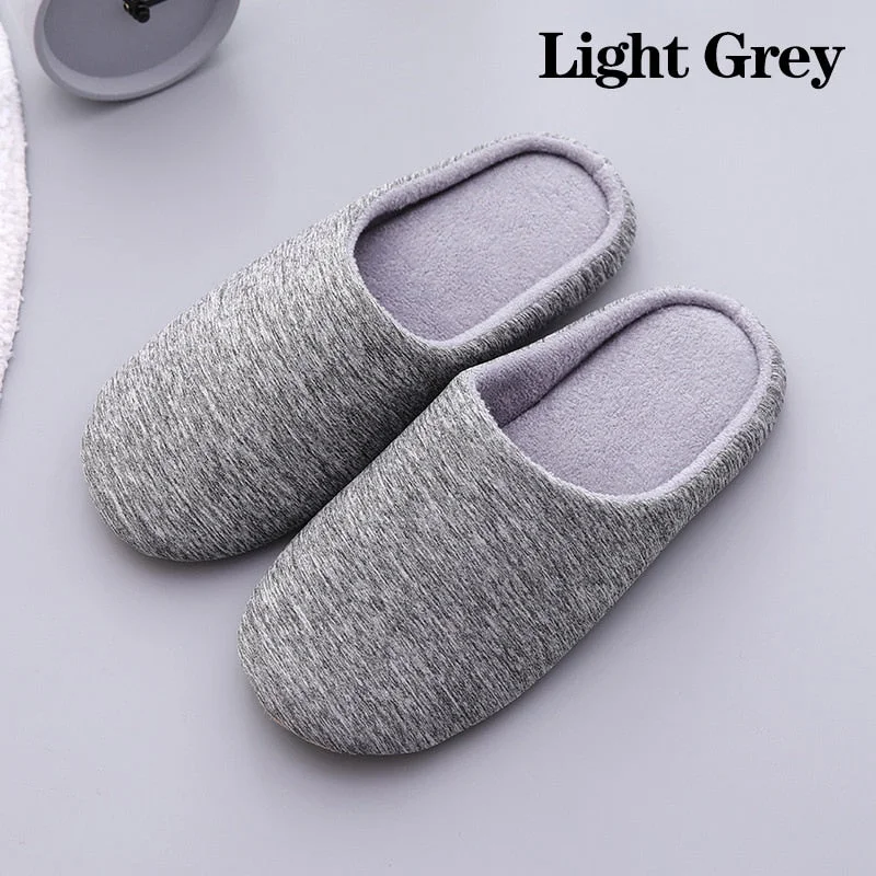 Winter Indoor Women Slippers House Plush Soft Cotton Slippers Non-slip Floor Shoes Home Slippers Women Slides For Bedroom