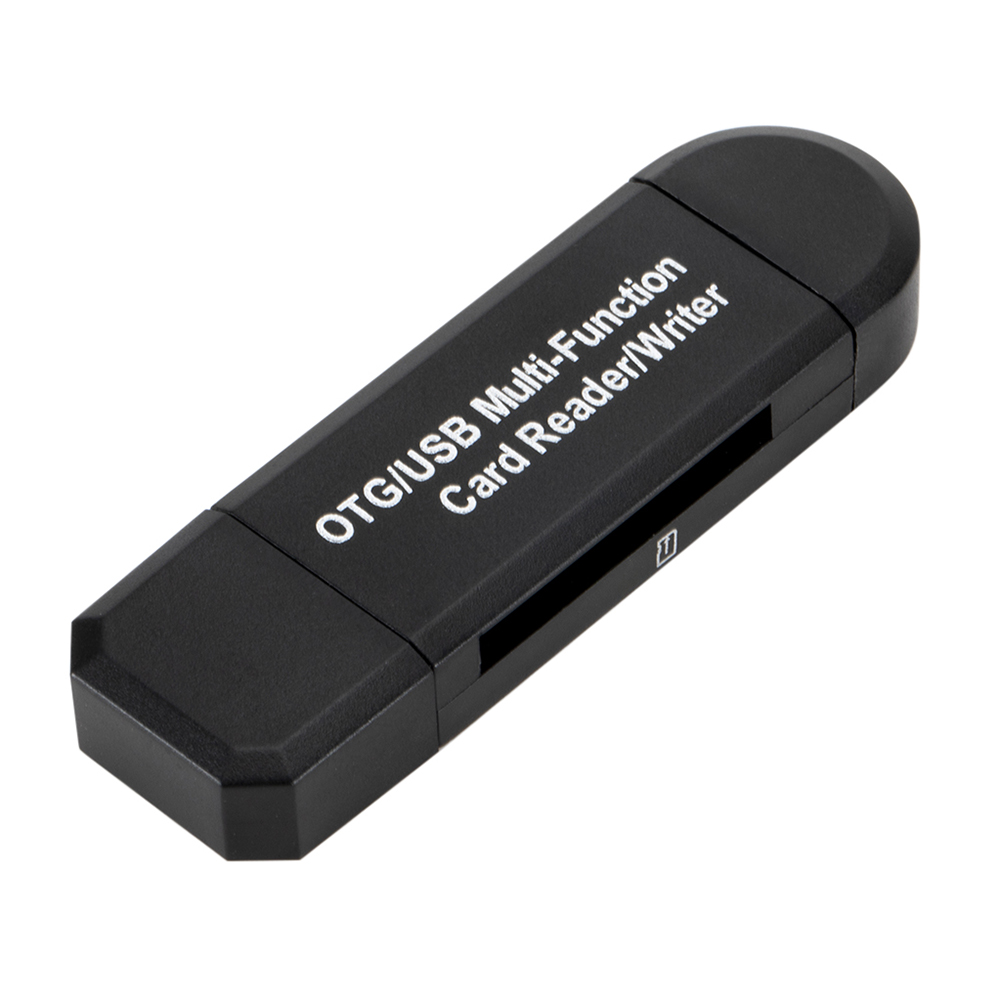 

2 in 1 OTG Memory Card Reader Phone PC USB 2.0 Micro USB SD TF Card Adapter, 501 Original