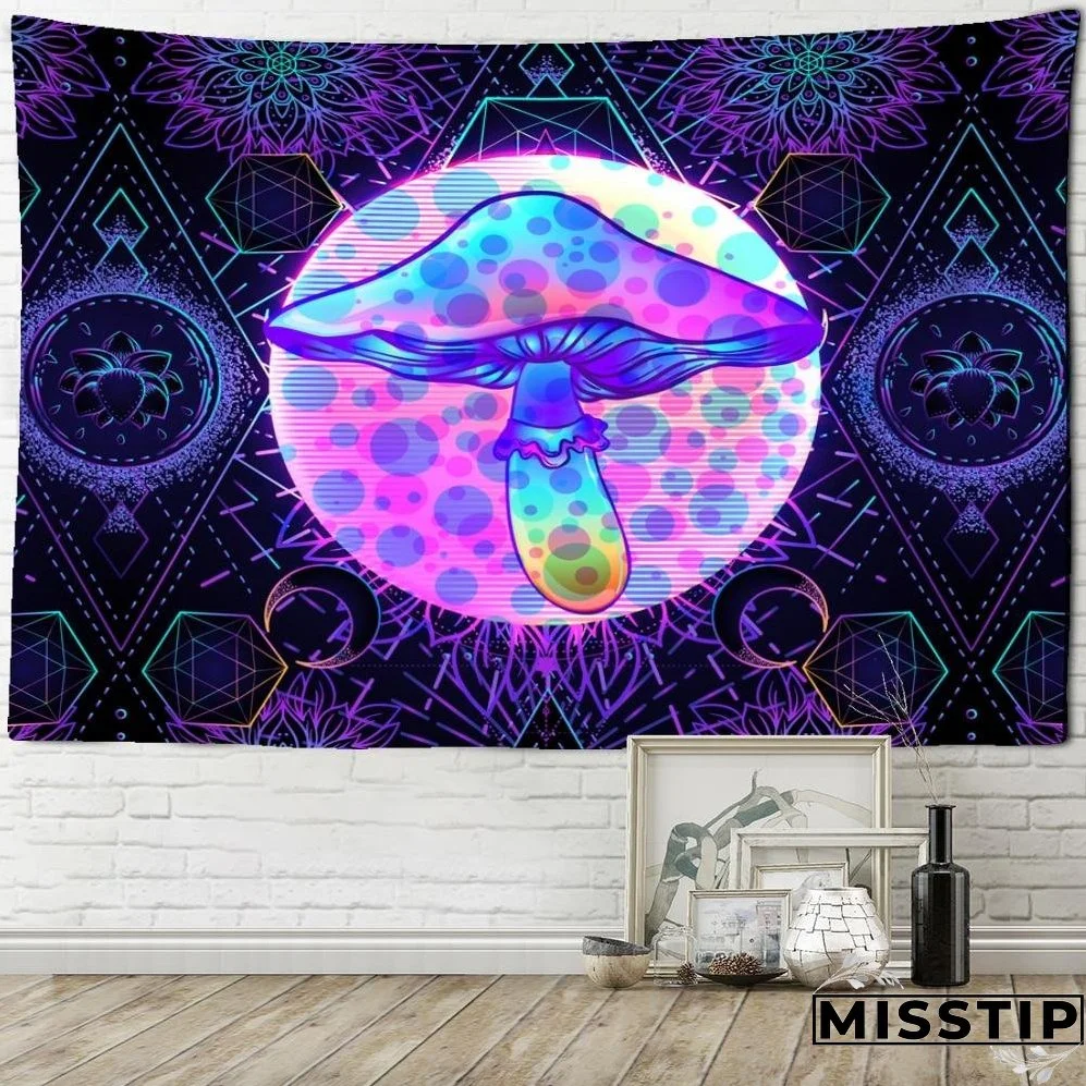 Indian Mandala Tapestry Wall Hanging Bohemian Gypsy Psychedelic Tapiz Witchcraft Tapestry