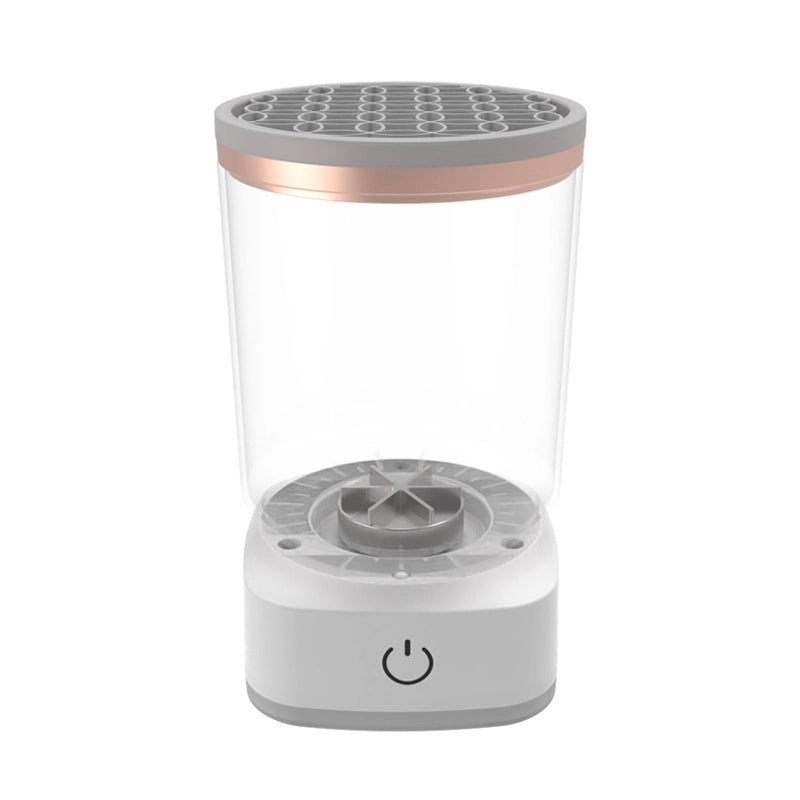 New USB In-line Automatic Makeup Brush Cleaner Lazy Electric Cleaning Drying 2 In 1