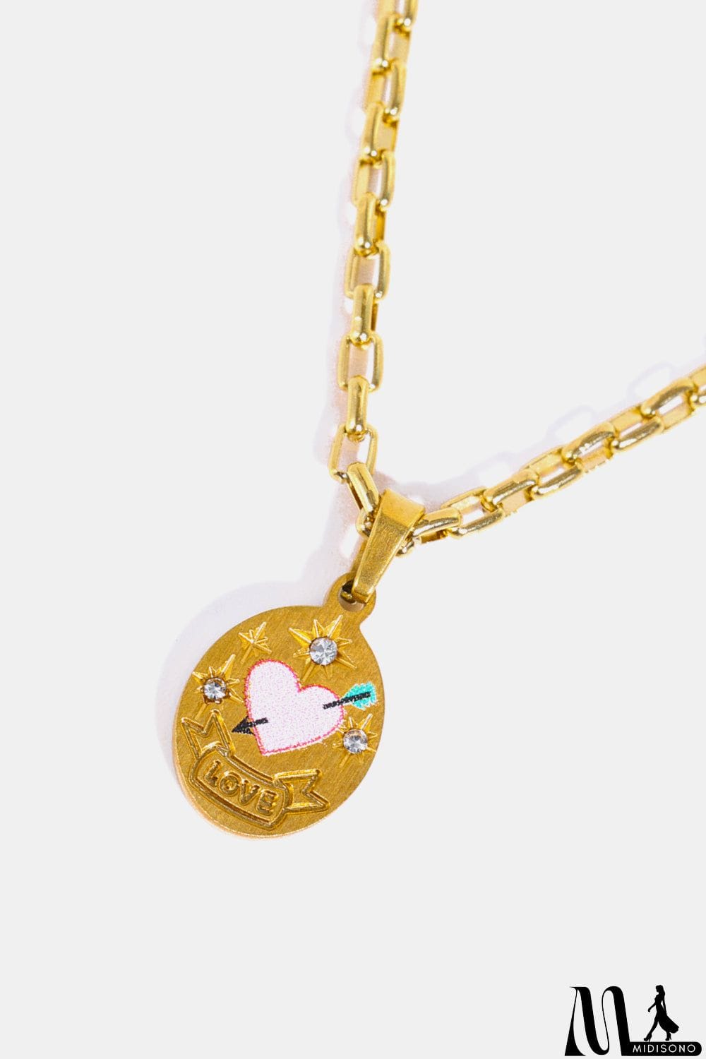 MidiSono - Stainless Steel 18K Gold-Plated Necklace