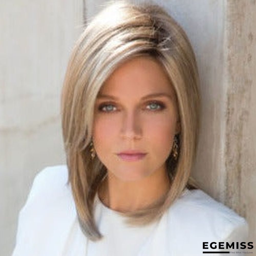 Lady Wig Headgear Chemical Fiber Rose Net Gradient Wave Head | EGEMISS