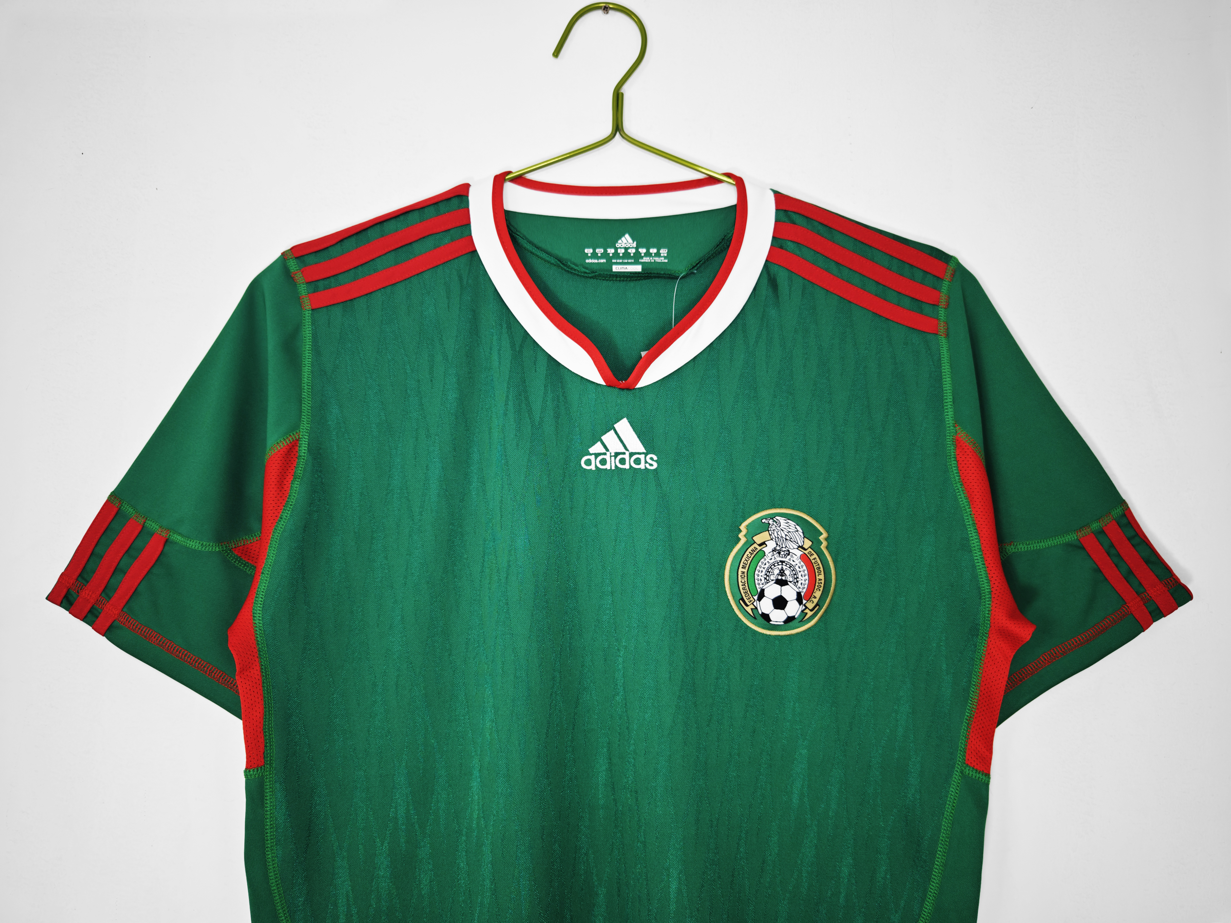 Retro 2010 Mexico Home Football T-Shirt Thai Quality