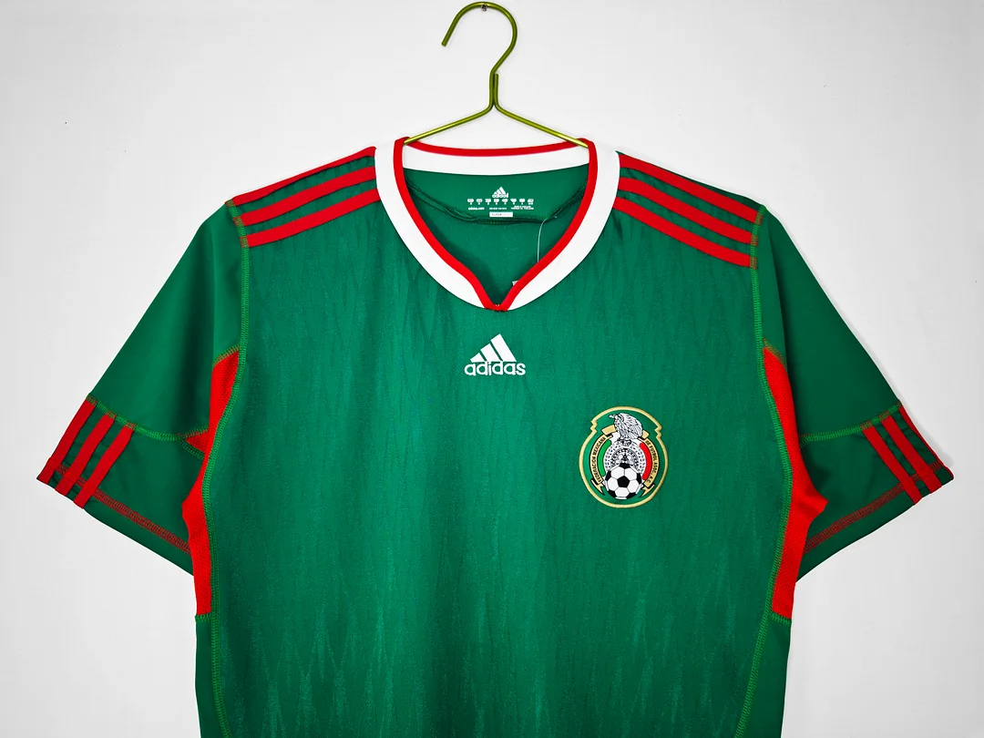 Retro 2010 Mexico Home Football T-Shirt Thai Quality