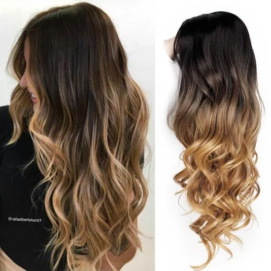  YVONNE Synthetic har Wigs 24inch long Wavy Hair High Temperature Fiber Daily Wear