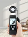 Digital Mini Lux Meter 0-200000Lux Handheld Illuminometer LCD Display Photometer