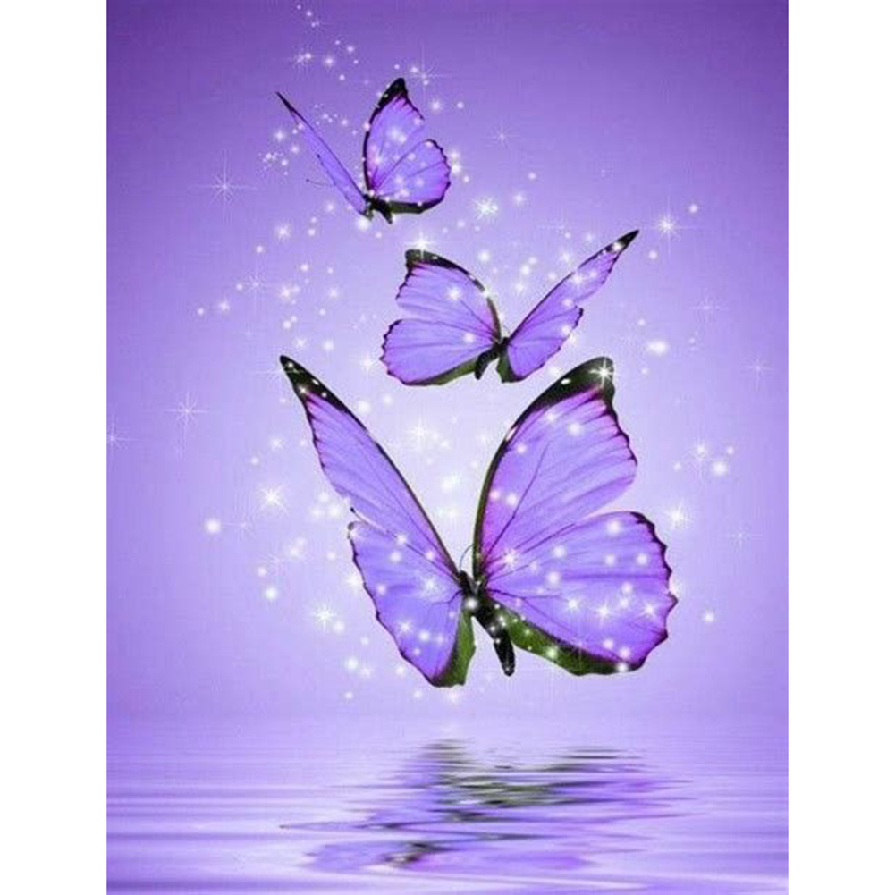

Butterfly - Round Drill Diamond Painting - 35*45CM, 501 Original