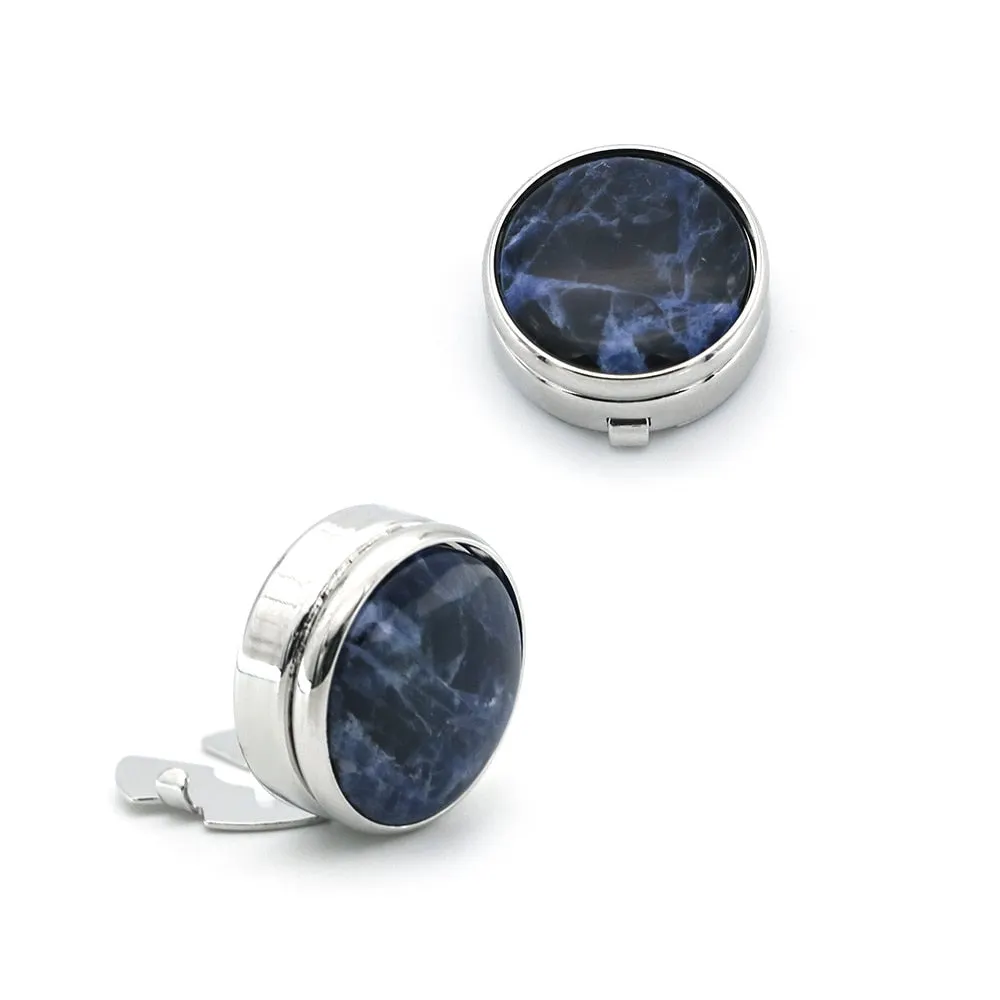 Cufflinks Caps Fashion Men's Gifts High-end Business Banquet Wedding Accessories Trendy Round Star Daily Shirt Buttons Cap