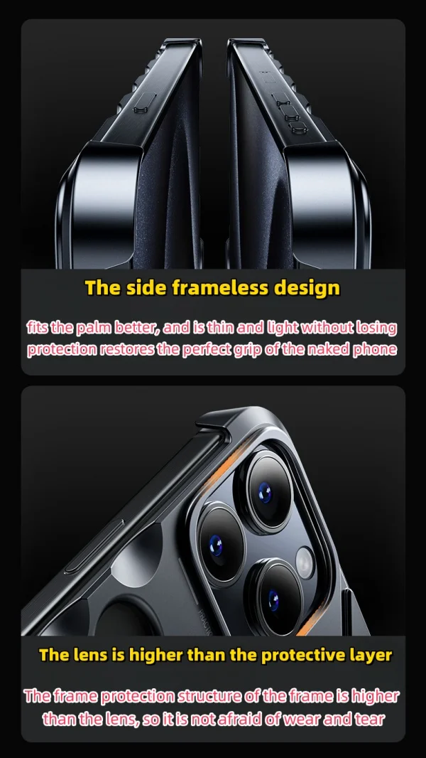 Apple Metal Aromatherapy Shockproof Hollow Phone Case