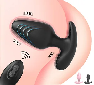 Anal Vibrators Wireless Remote Control Dildo Butt Plug For Adults