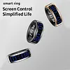 Smart Ring with Display Screen Fitness & Health Tracker Fitness Rings IP68 Waterproof with Call Notification for Both Women and Men