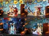 Akainu/ Sakazuki, Nightmare Luffy, Young Whitebeard/ Edward Newgate, Wanderer Aokiji/ Kuzan's DenDen Mushi - ONE PIECE Resin Statue - TOP-Studios